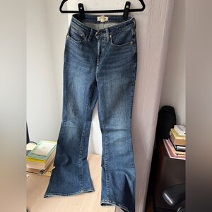 Madewell Curvy Skinny Flare Jeans